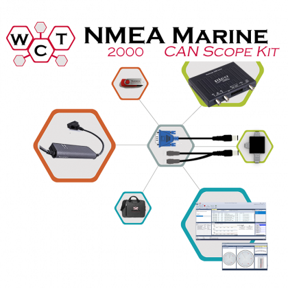 Marine NMEA2000 CAN Scope Kit